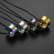 metal wheel hub pendant for car rearview mirror, view 7 - MRSLM