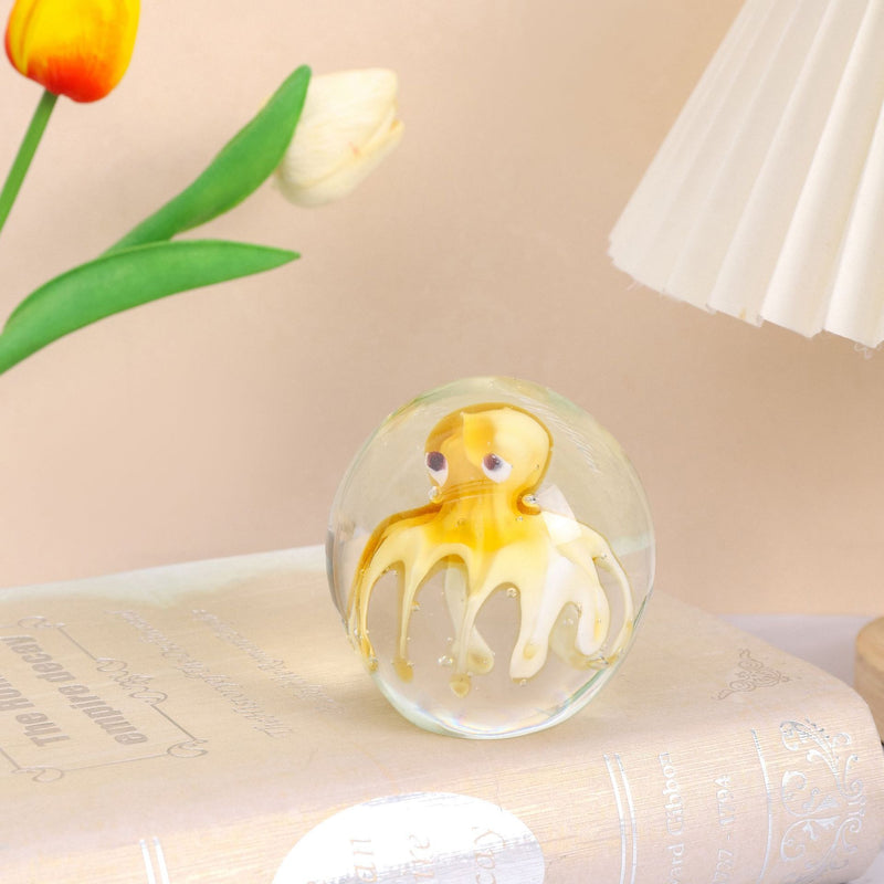 hand-blown glass ball decoration, view 2 - MRSLM