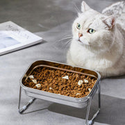 stainless steel elevated pet food bowl - MRSLM