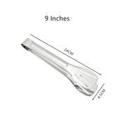 stainless steel bbq tongs, view 3 - MRSLM