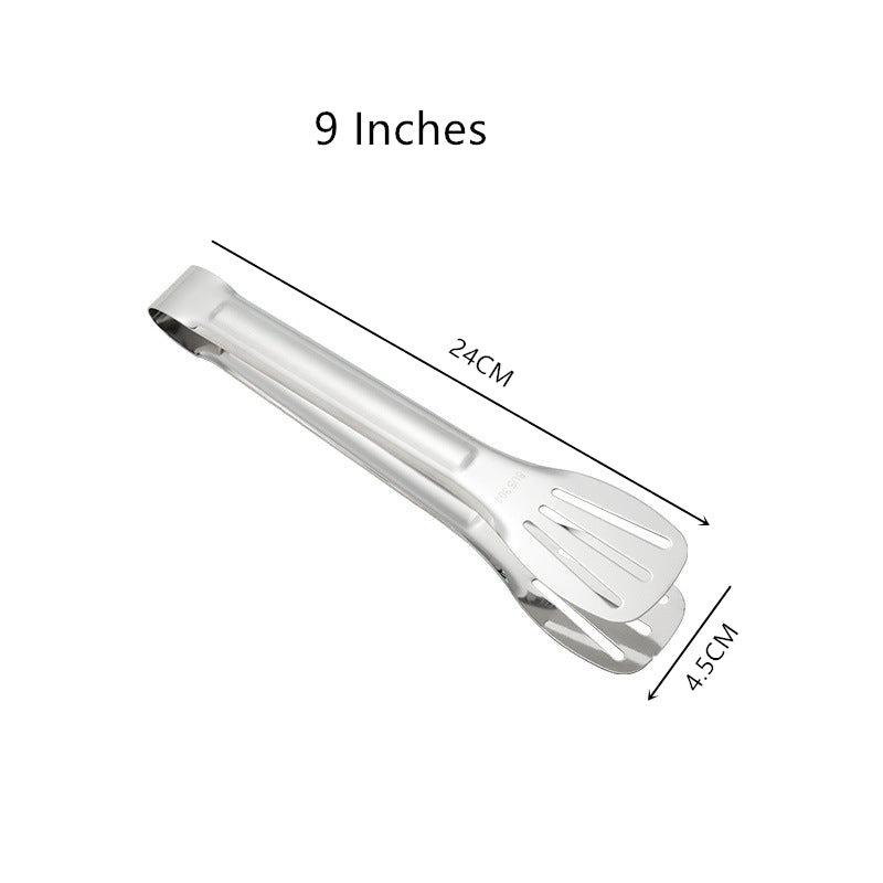 stainless steel bbq tongs, view 3 - MRSLM