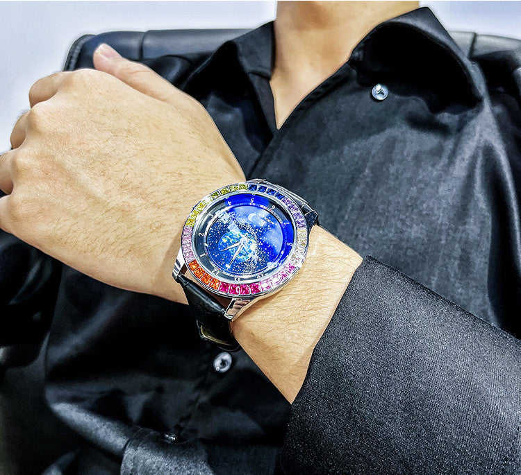 starry sky automatic watch, view 4 - MRSLM