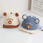 cute bear-ear baby hat, view 9 - MRSLM
