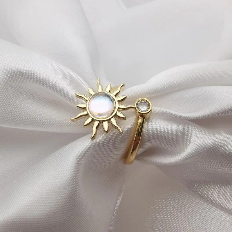 stainless steel adjustable fidget ring, view 6 - MRSLM