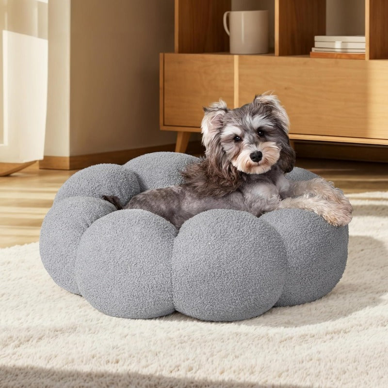 calming flower dog bed, view 5 - MRSLM
