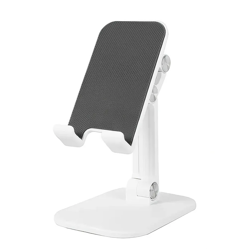 Adjustable foldable desk phone holder, view 3 - MRSLM