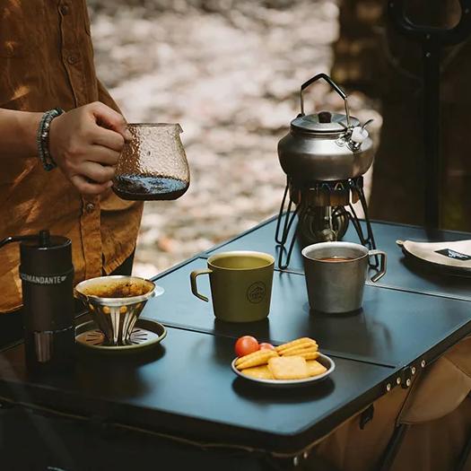 Stainless steel camping mug, view 9 - MRSLM