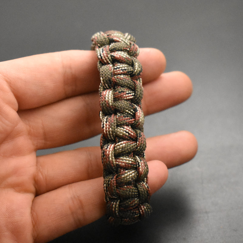 braided paracord couple bracelet, view 3 - MRSLM