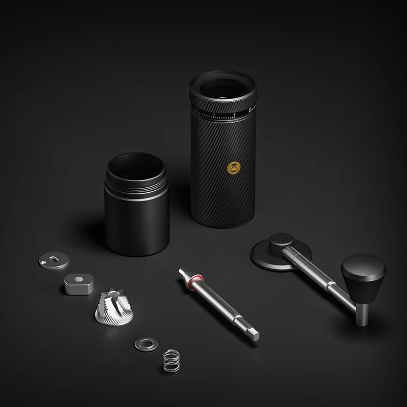 manual coffee grinder, view 7 - MRSLM