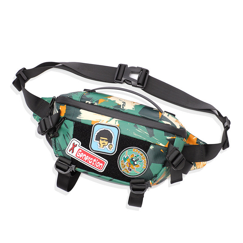 cycling chest bag camouflage, view 5 - MRSLM