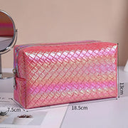 waterproof pu travel cosmetic bag, view 2 - MRSLM