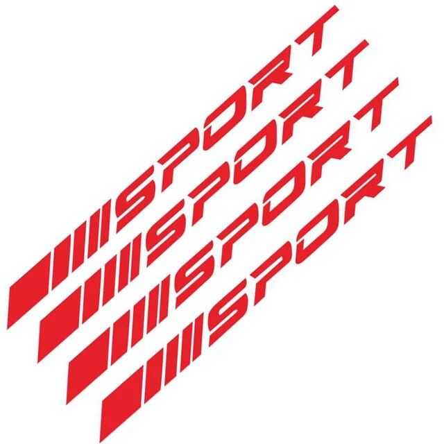 sport racing wheel rim vinyl stripes, view 4 - MRSLM
