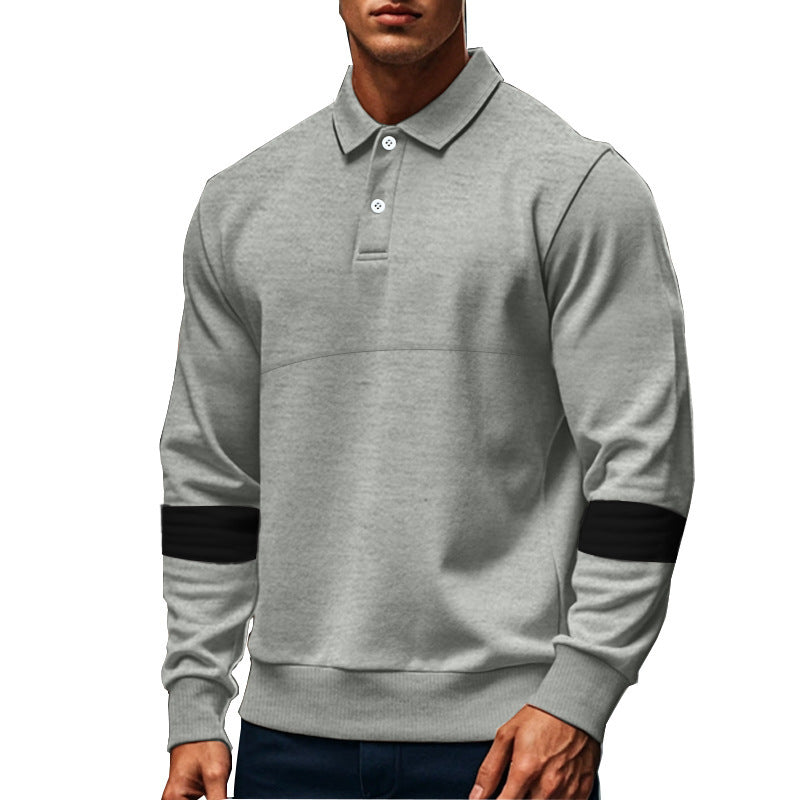 men's long-sleeved polo shirt, view 7 - MRSLM