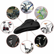 3d gel-padded bike seat cover, view 6 - MRSLM