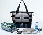 foldable waterproof gym duffel bag, view 10 - MRSLM