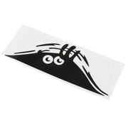 peeking monster car sticker, view 2 - MRSLM