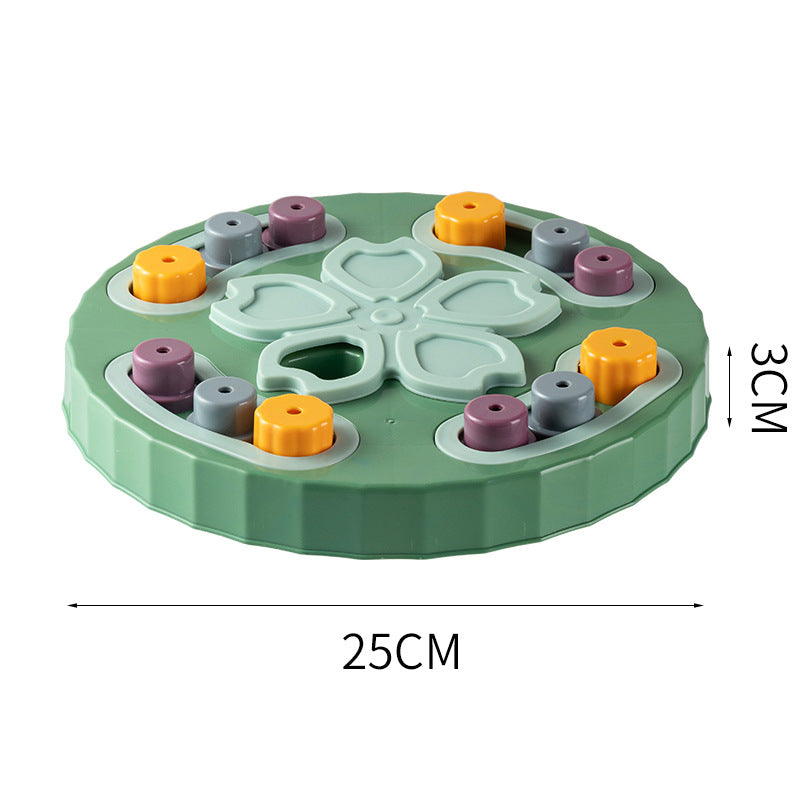 dog slow feeder puzzle toy, view 3 - MRSLM