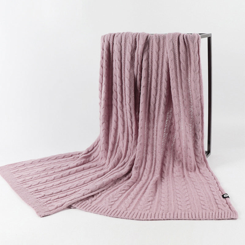 Women's long knit winter scarf, view 5 - MRSLM