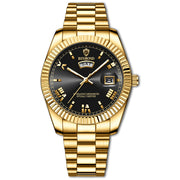 roman numeral quartz watch, view 5 - MRSLM