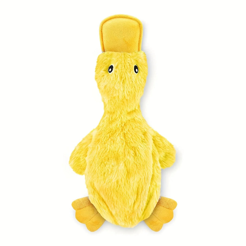 small dog plush squeaky duck toy, view 5 - MRSLM