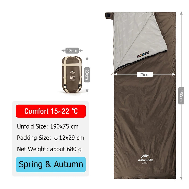 ultralight cotton sleeping bag, view 2 - MRSLM