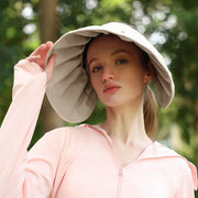 Wide brim foldable sun hat, view 5 - MRSLM