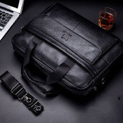 men's leather briefcase - MRSLM