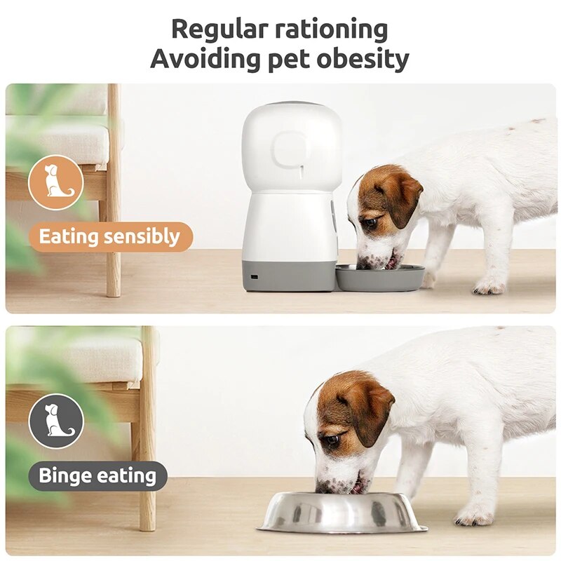 smart 3.5l automatic pet feeder, view 9 - MRSLM