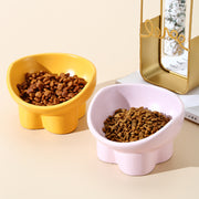 ceramic elevated cat and dog bowls, view 10 - MRSLM