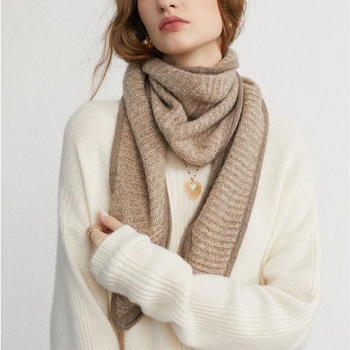 100% cashmere triangle scarf - MRSLM