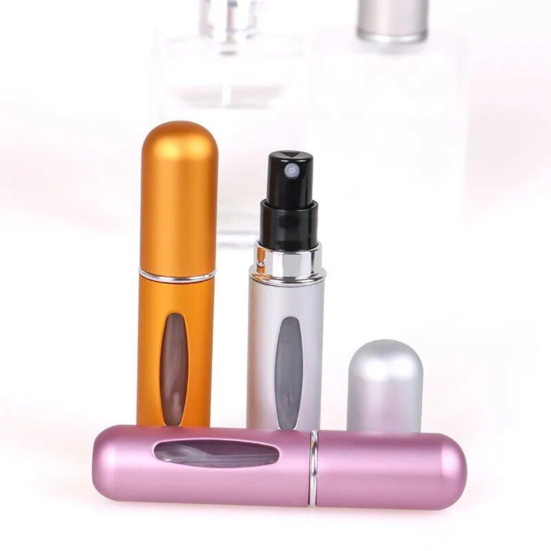 portable perfume atomizer, mini aluminum spray bottle, view 5 - MRSLM