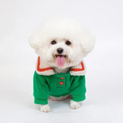 Cozy winter fleece pet hoodie, view 3 - MRSLM