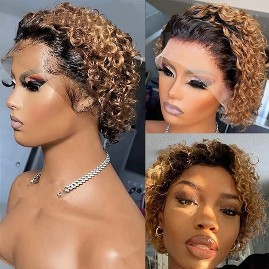 short curly wig, view 8 - MRSLM