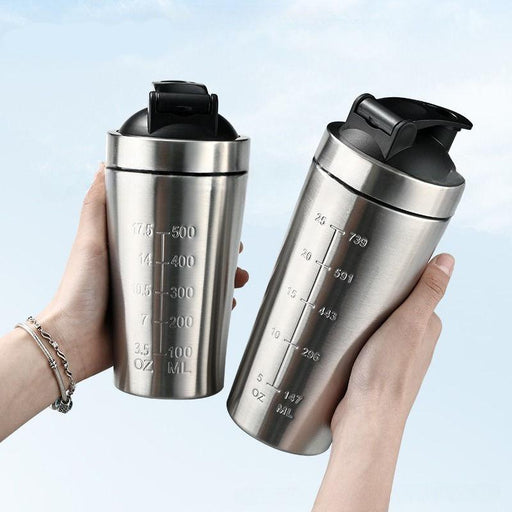 stainless steel protein shaker bottle - MRSLM