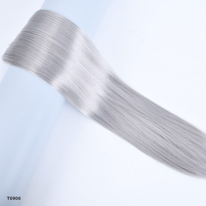 synthetic hair clip-in extension, view 3 - MRSLM