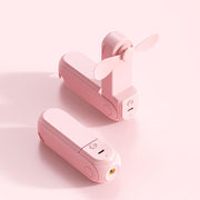 mini portable neck fan, view 3 - MRSLM