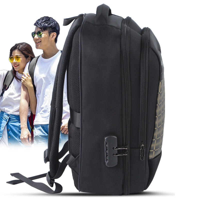 business anti-theft backpack, view 4 - MRSLM