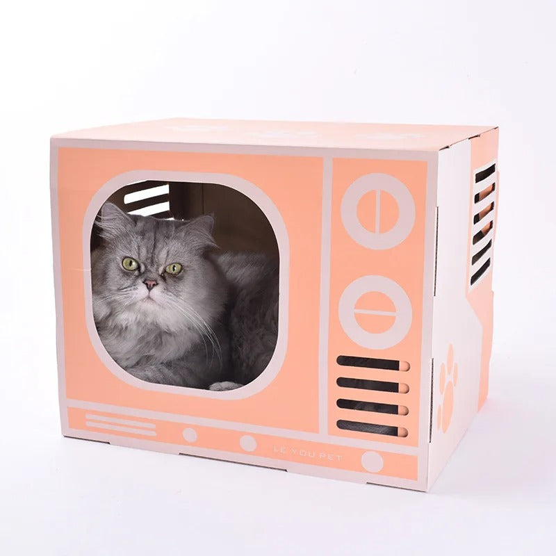 ultimate cat scratching board set, view 2 - MRSLM