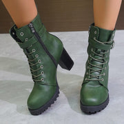women's emerald green boots - MRSLM