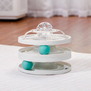 cat toy round tower, view 5 - MRSLM