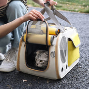 folding pet carrier bag for small dogs and cats - MRSLM