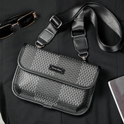 men's plaid shoulder bag, view 21 - MRSLM