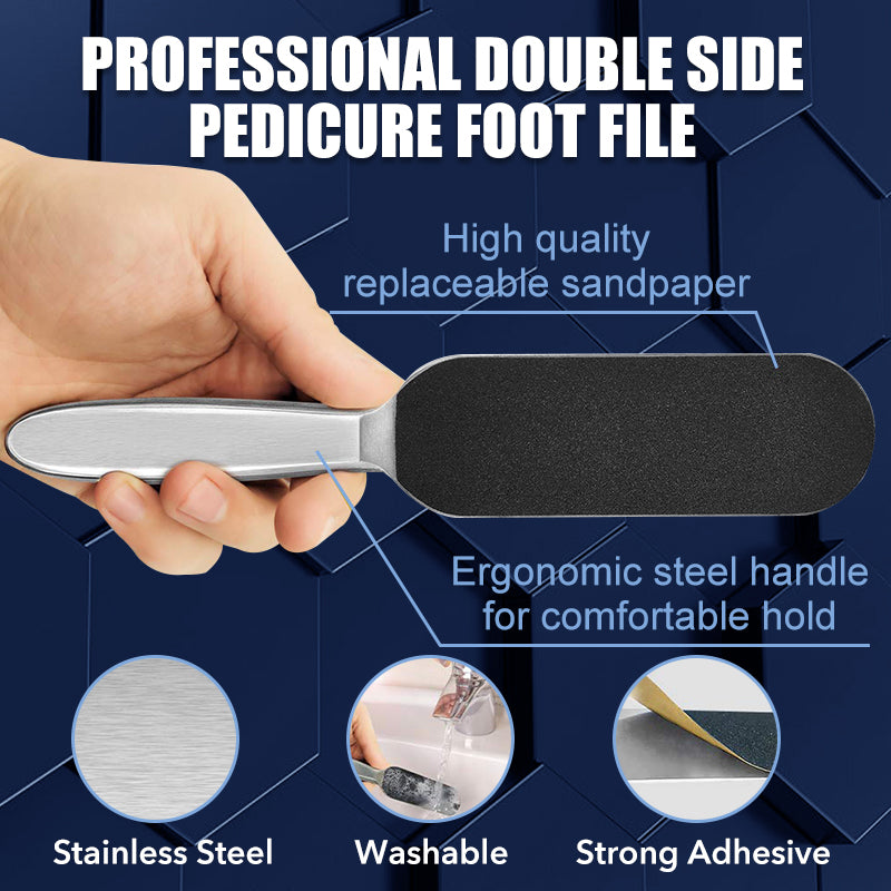 double-sided pedicure foot file, view 3 - MRSLM