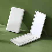 portable travel makeup mirror with comb, view 5 - MRSLM