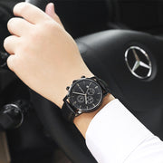 Men's business quartz watch, view 3 - MRSLM