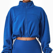 women's long sleeve sweatshirt, view 3 - MRSLM