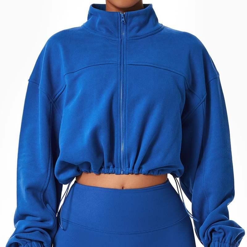 women's long sleeve sweatshirt, view 3 - MRSLM