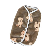 luxury fleece dog vest, view 3 - MRSLM