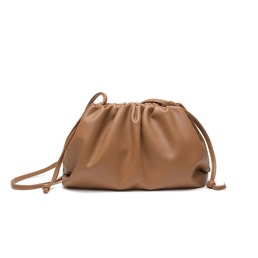 PU leather crossbody dumpling bag, view 6 - MRSLM