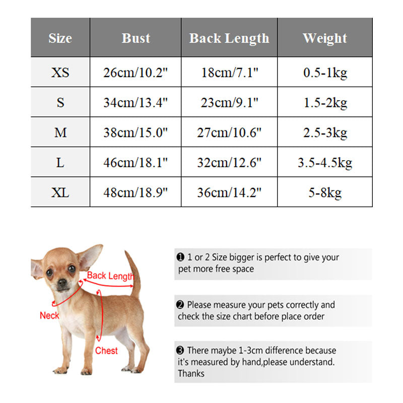 cherry print dog vest, view 6 - MRSLM